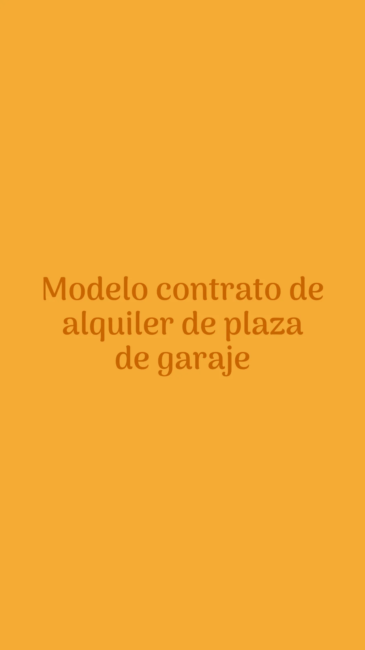 Zdjęcie Contrato tipo alquiler plaza de garaje: evita errores comunes y ahorra
