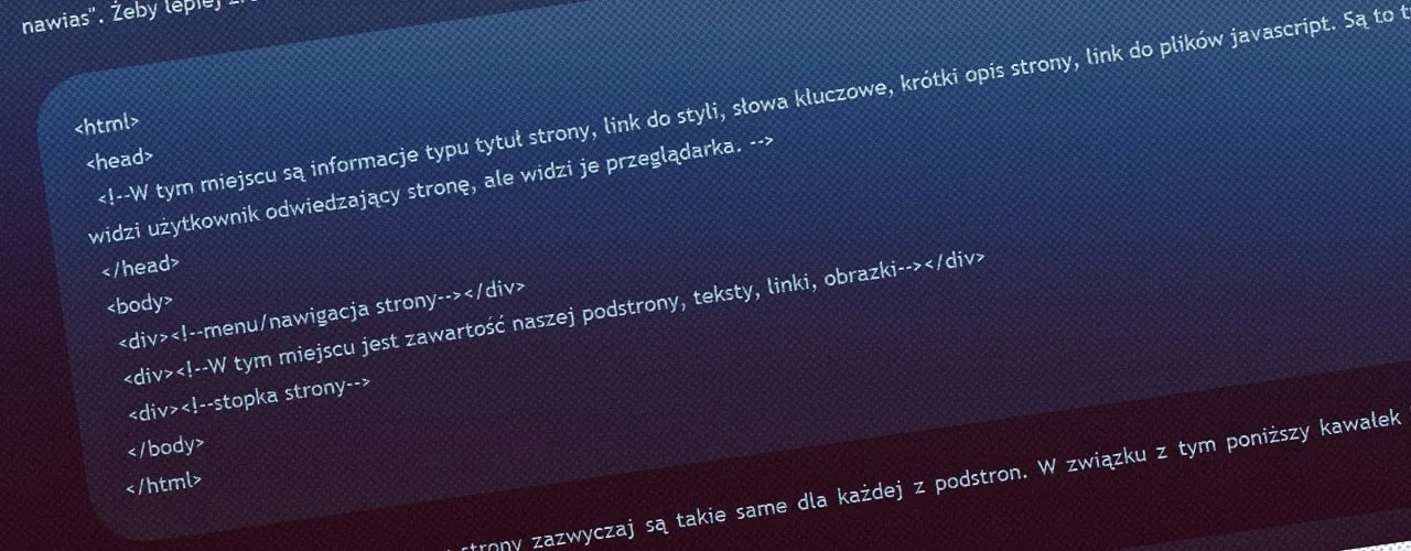 Zdjęcie Jak łatwo stworzyć podstronę HTML i uniknąć najczęstszych błędów