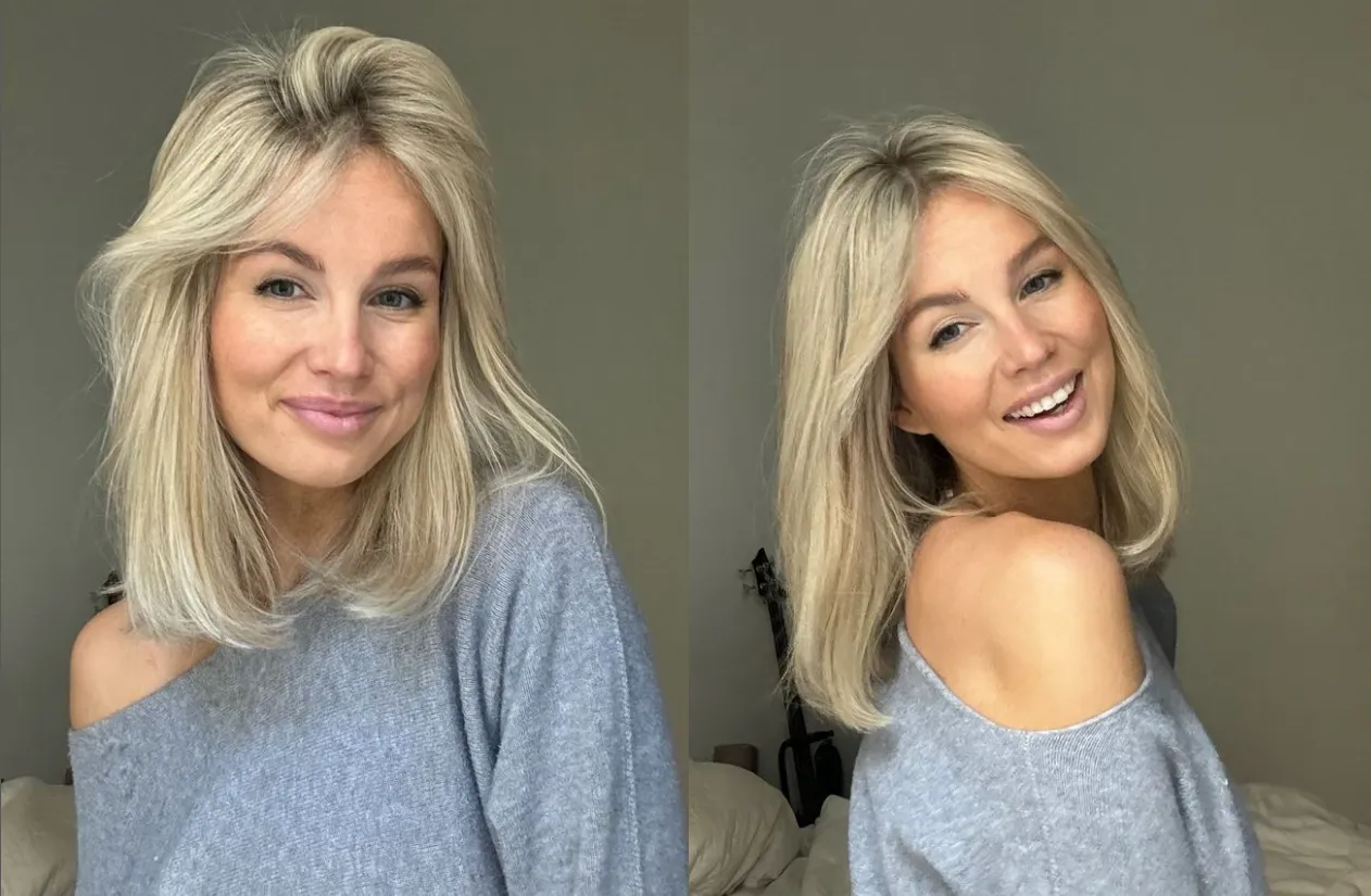Zdjęcie Long Bob mit Pony: Volumen f&uuml;r feines Haar Mein Friseur-Tipp