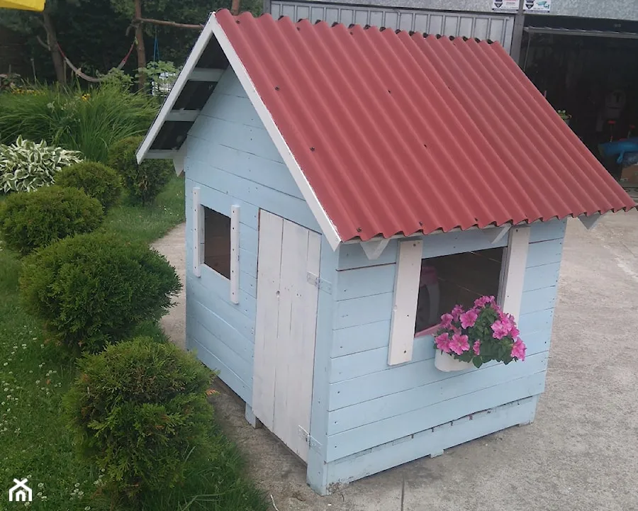 Zdjęcie Jak zbudować domek dla dzieci do ogrodu DIY: instrukcja krok po kroku
