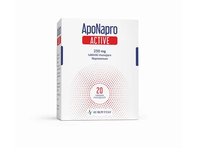 Zdjęcie Lek Apo Napro - na co jest, jakie ma działanie i skutki uboczne?