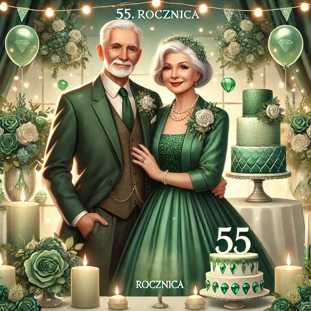 Zdjęcie 55 rocznica ślubu jakie to gody – odkryj znaczenie i tradycje