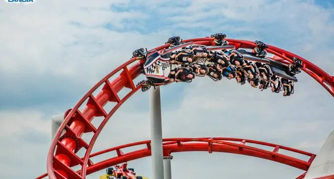 Zdjęcie Hyperion w Energylandii - najwyższy i najszybszy mega coaster w Europie
