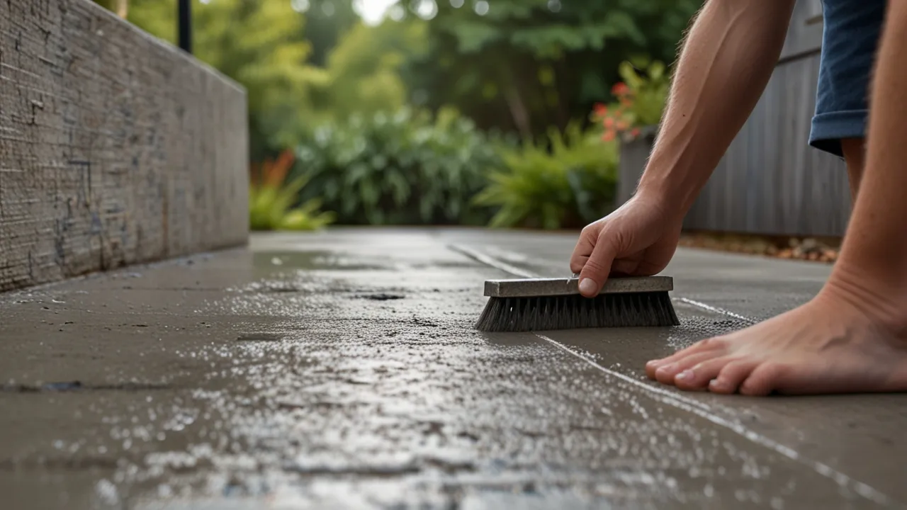 Zdjęcie Beton szczotkowany: Jak wykonać technikę i efekty końcowe?
