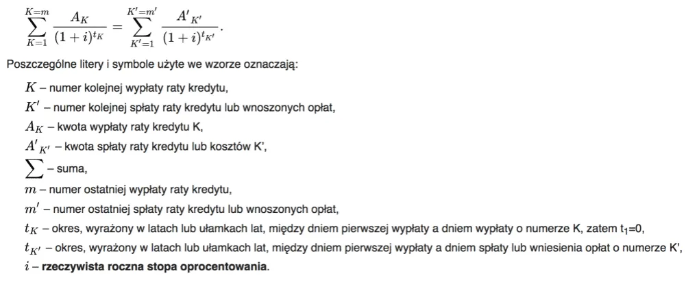 Zdjęcie Co to jest RRSO przy pożyczce i jak wpływa na koszty kredytu
