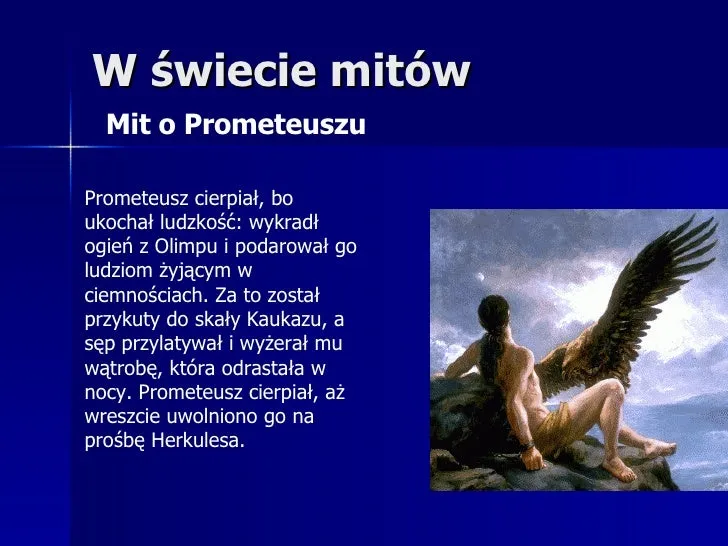 Zdjęcie Mity greckie: Jak Prometeusz zniszczył plany Zeusa i zmienił świat