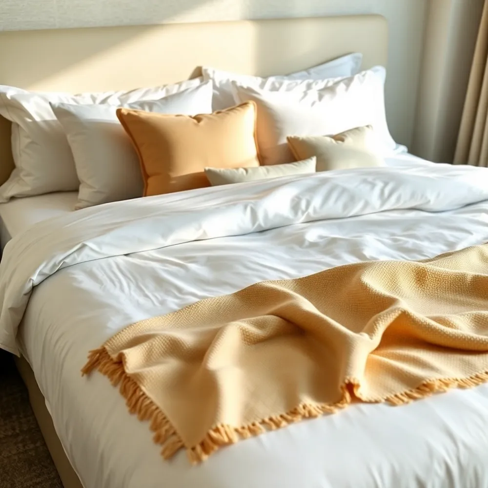 Zdjęcie Jak pościelić łóżko w hotelu - 5 kroków do idealnego wyglądu