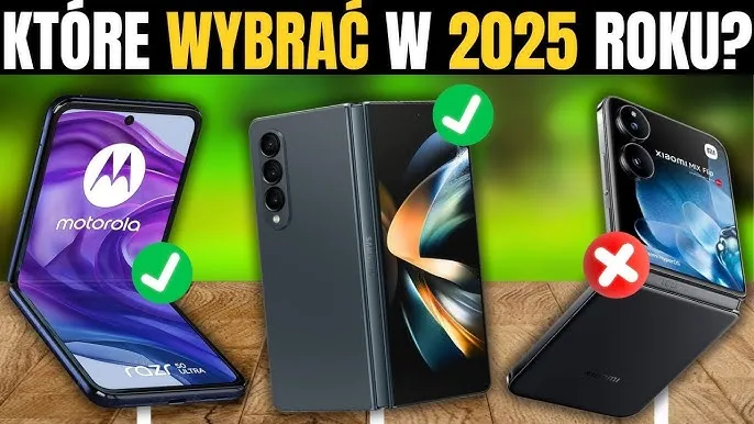 Zdjęcie Najlepsze składane telefony - ranking 10 modeli w 2025 roku