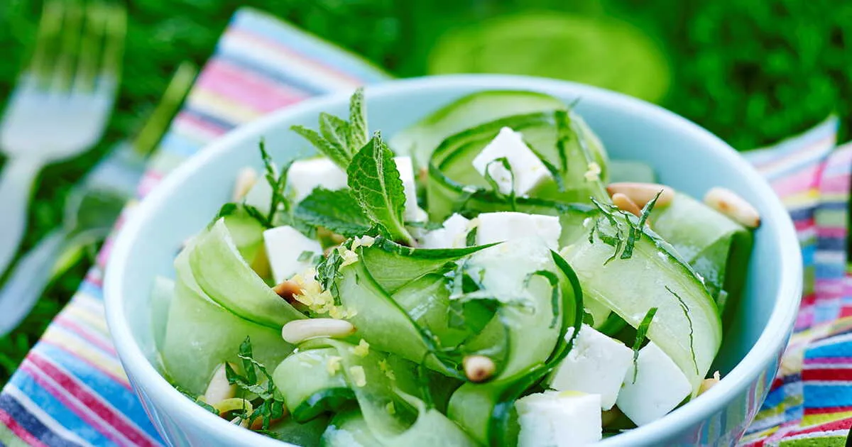 Zdjęcie Salade de concombre parfaite : mes astuces pour une fraîcheur inégalée