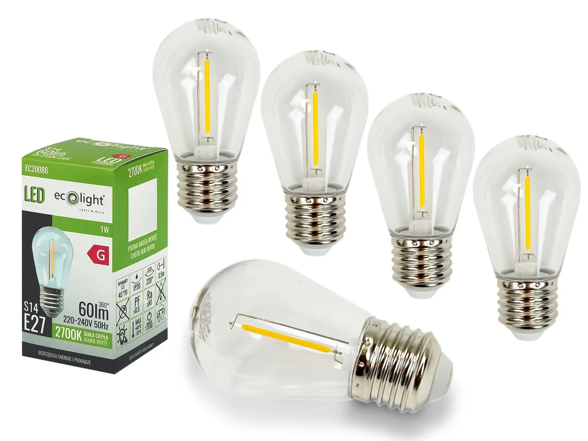Zdjęcie Żarówka LED filament – oszczędność energii i stylowe oświetlenie