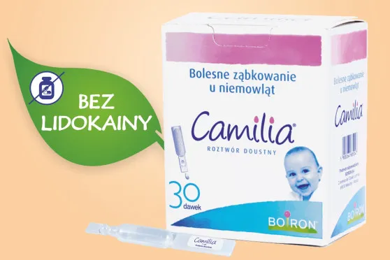 Zdjęcie Camilia na ząbkowanie: Bezpieczny sposób na łagodzenie dolegliwości u niemowląt