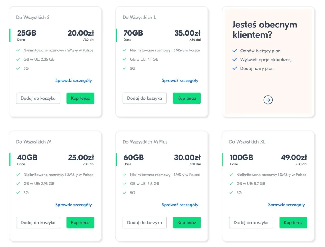 Zdjęcie Porównanie i najlepsze oferty pakietów internetowych w Lycamobile