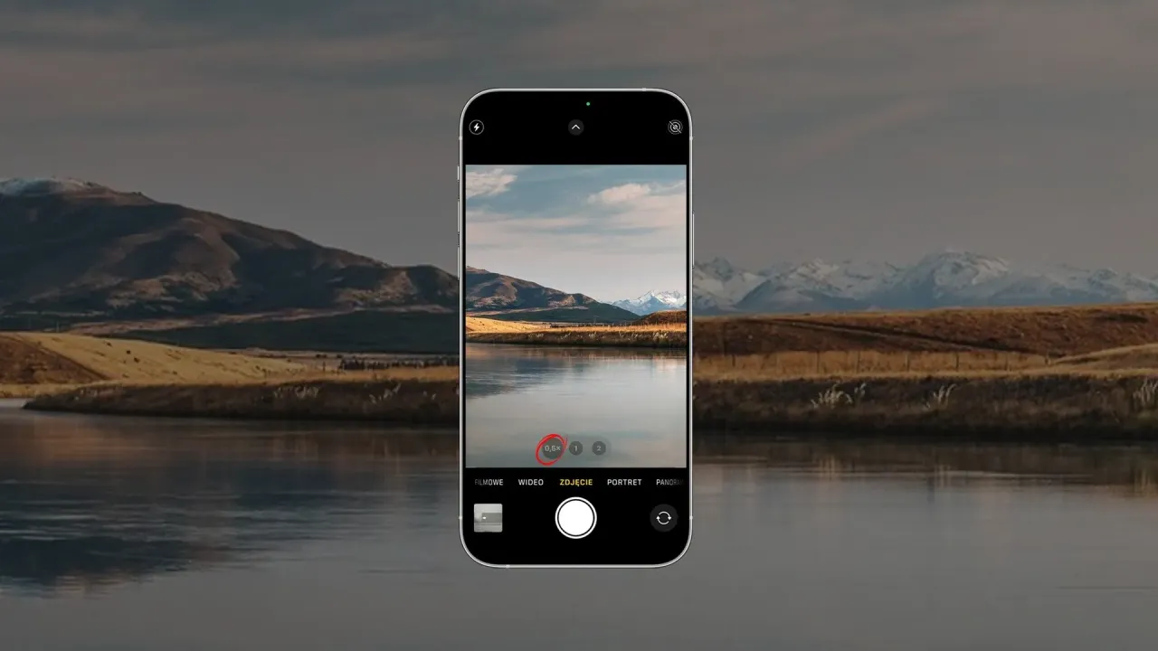 Zdjęcie Jak ustawić szerokokątny obiektyw iPhone i uniknąć zniekształceń