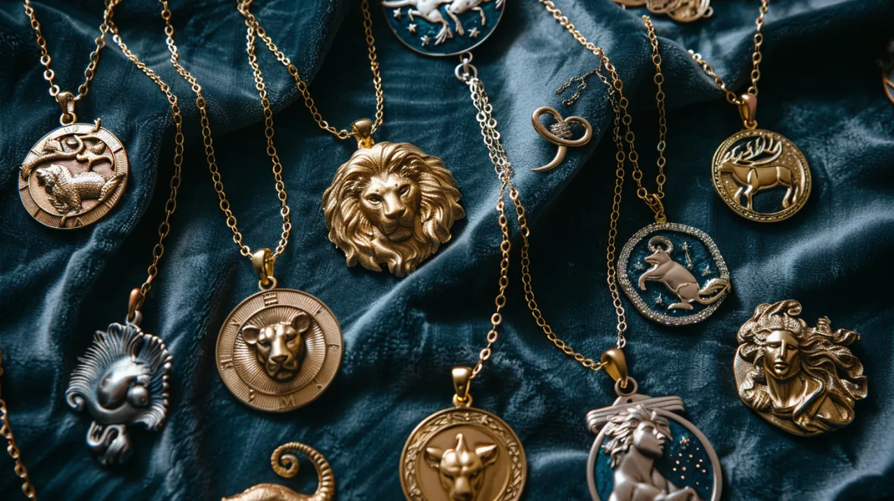 Zdjęcie Naszyjnik zodiak: Stylowe naszyjniki ze znakiem zodiaku dla każdego