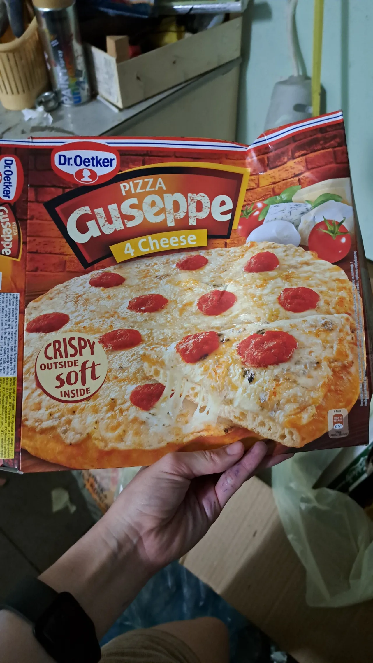 Zdjęcie Jak idealnie upiec pizzę Guseppe 4 sery - czas i temperatura pieczenia