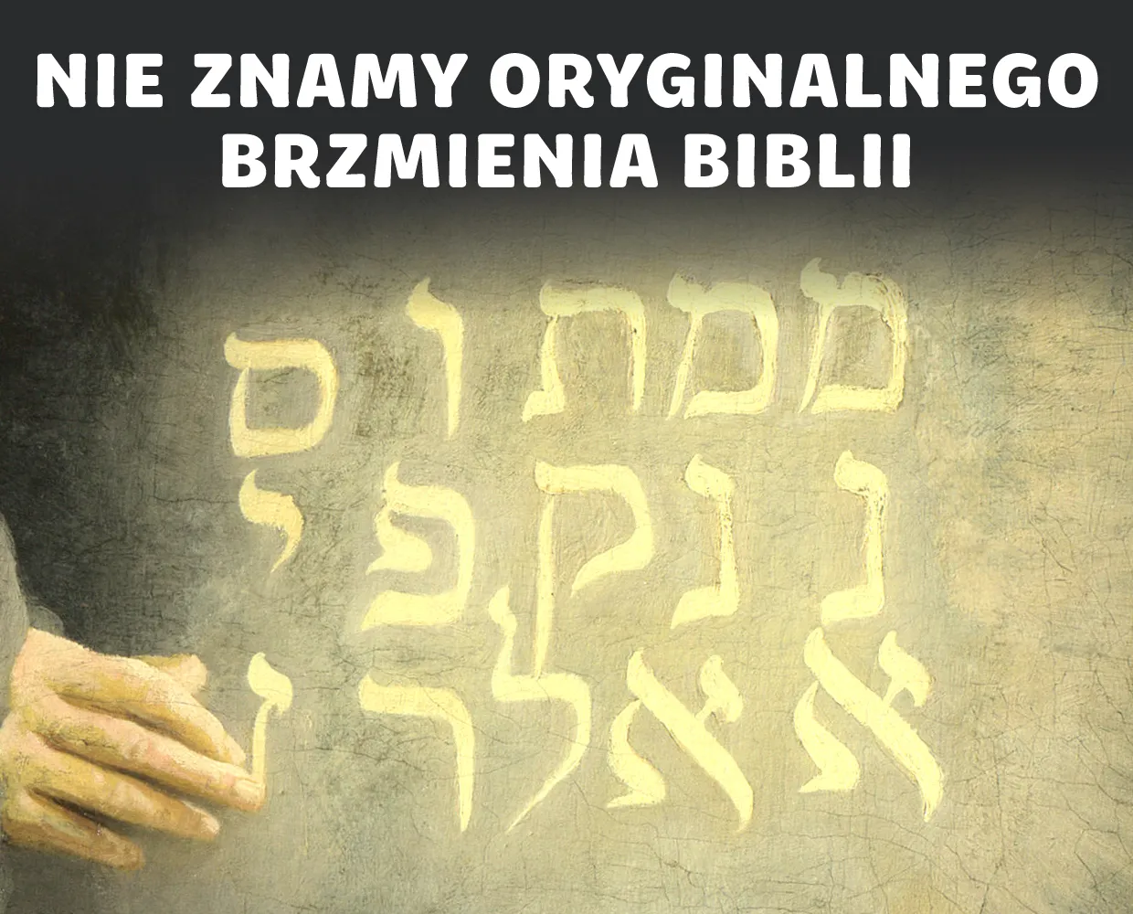 Zdjęcie Jakie terminy biblijne absolutnie musisz znać? Oto słownik biblijny
