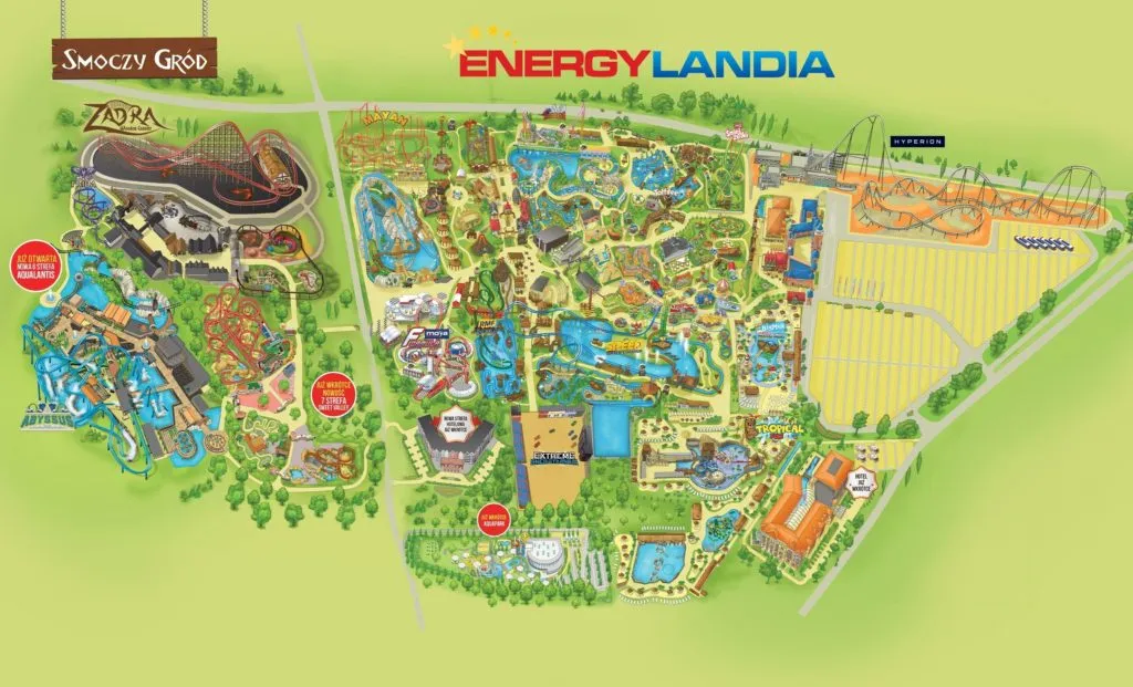 Zdjęcie Ile km ma Energylandia? Poznaj odległość i dojazd do parku rozrywki