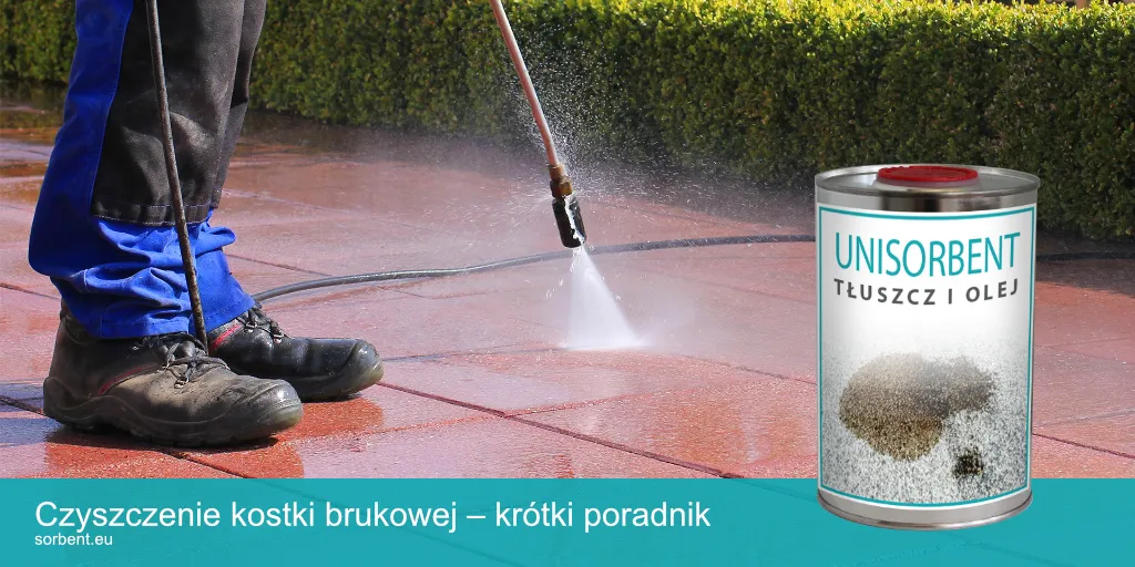 Zdjęcie Skuteczne sposoby na wyczyszczenie kostki brukowej z oleju bez wysiłku