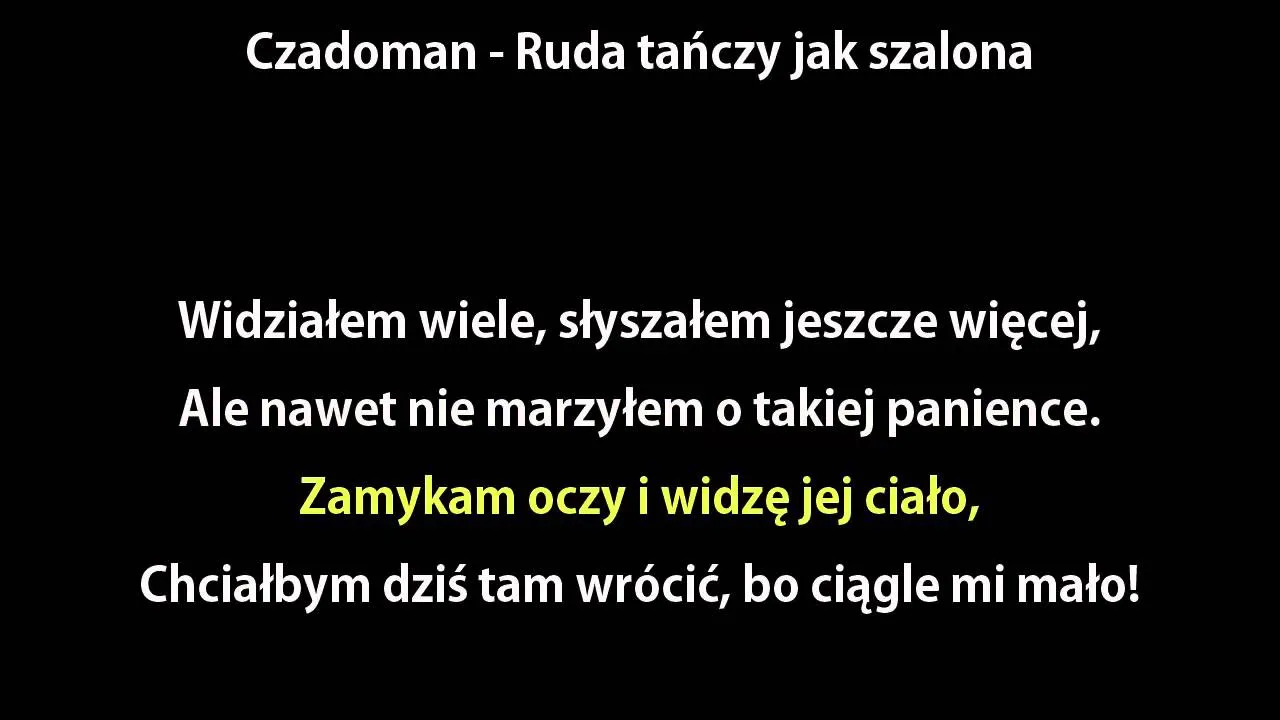Zdjęcie Tekst piosenki &bdquo;Ruda tańczy jak szalona&rdquo; i historia hitu