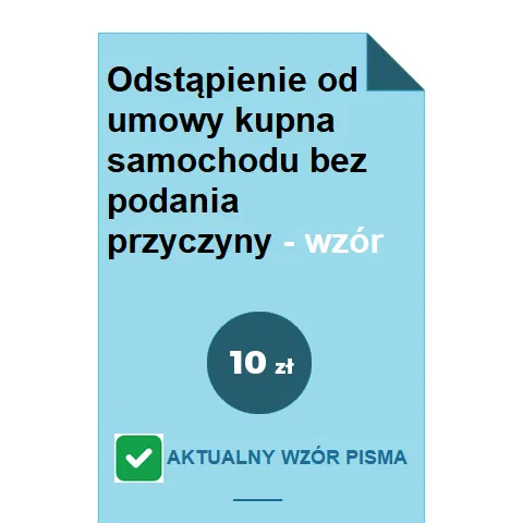 Zdjęcie Kiedy można bezpiecznie odstąpić od umowy kupna sprzedaży bez konsekwencji