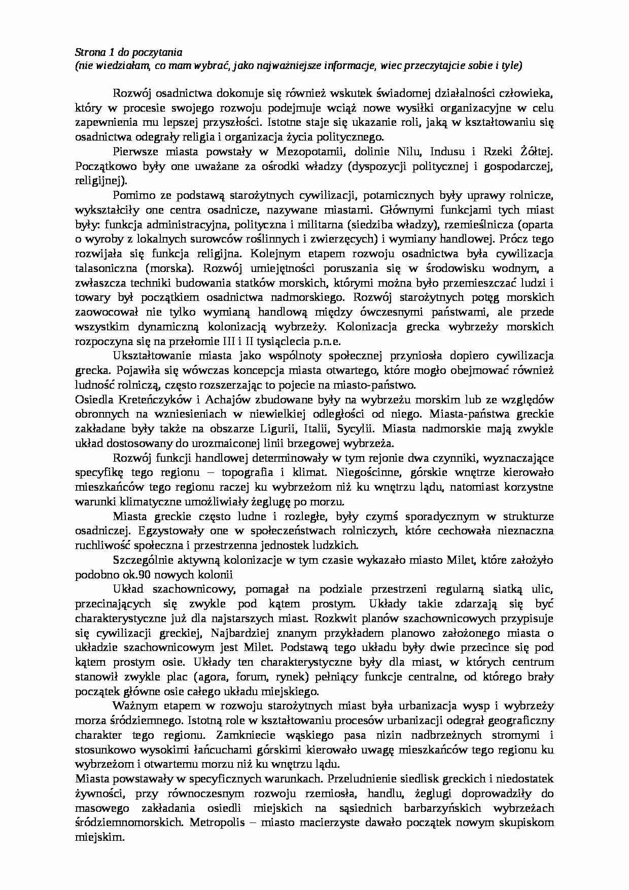 Zdjęcie Starożytna Grecja notatka: kluczowe informacje do szybkiej nauki i powtórki