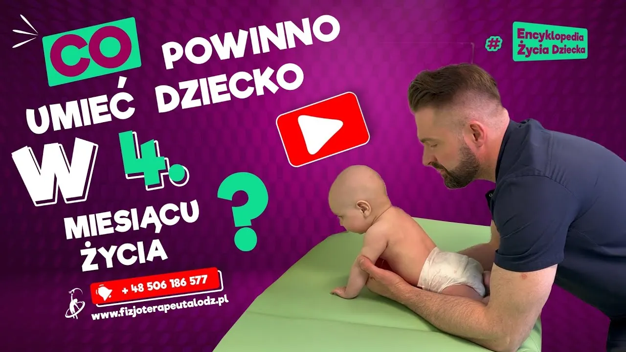 Zdjęcie Co powinno robić 4 miesięczne dziecko? Kluczowe umiejętności i zabawy