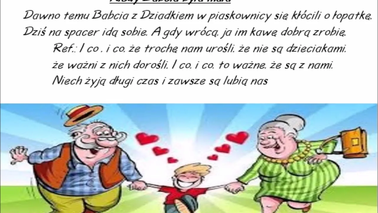 Zdjęcie Nuty do piosenki Kiedy babcia była mała – idealne na Dzień Babci