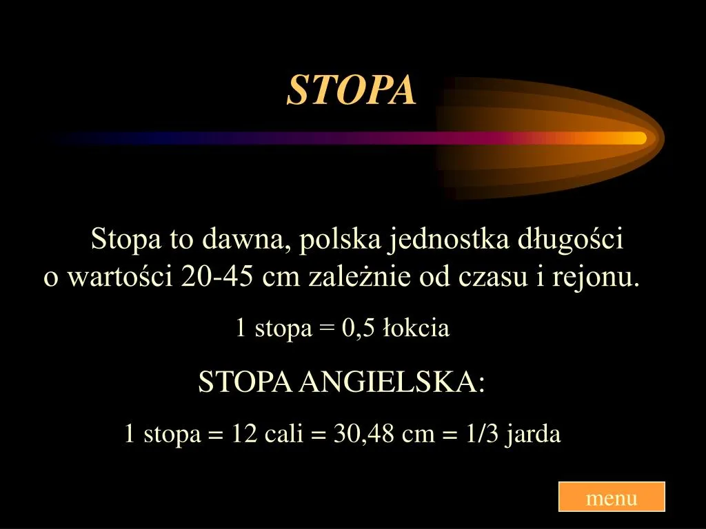 Zdjęcie Ile to jest stopa? Poznaj przelicznik na metry i centymetry