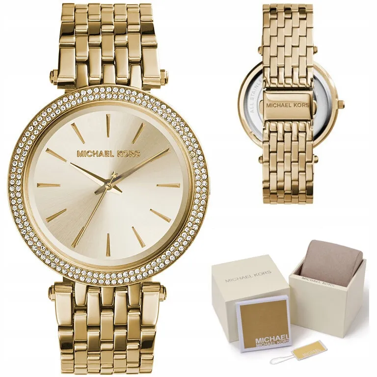 Zdjęcie Michael Kors boyfriend zegarek złoty damski – stylowy wybór dla ciebie