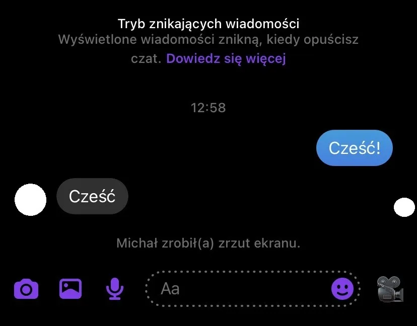 Zdjęcie Jak zrobić zdjęcie podczas rozmowy na Messengerze bez problemów