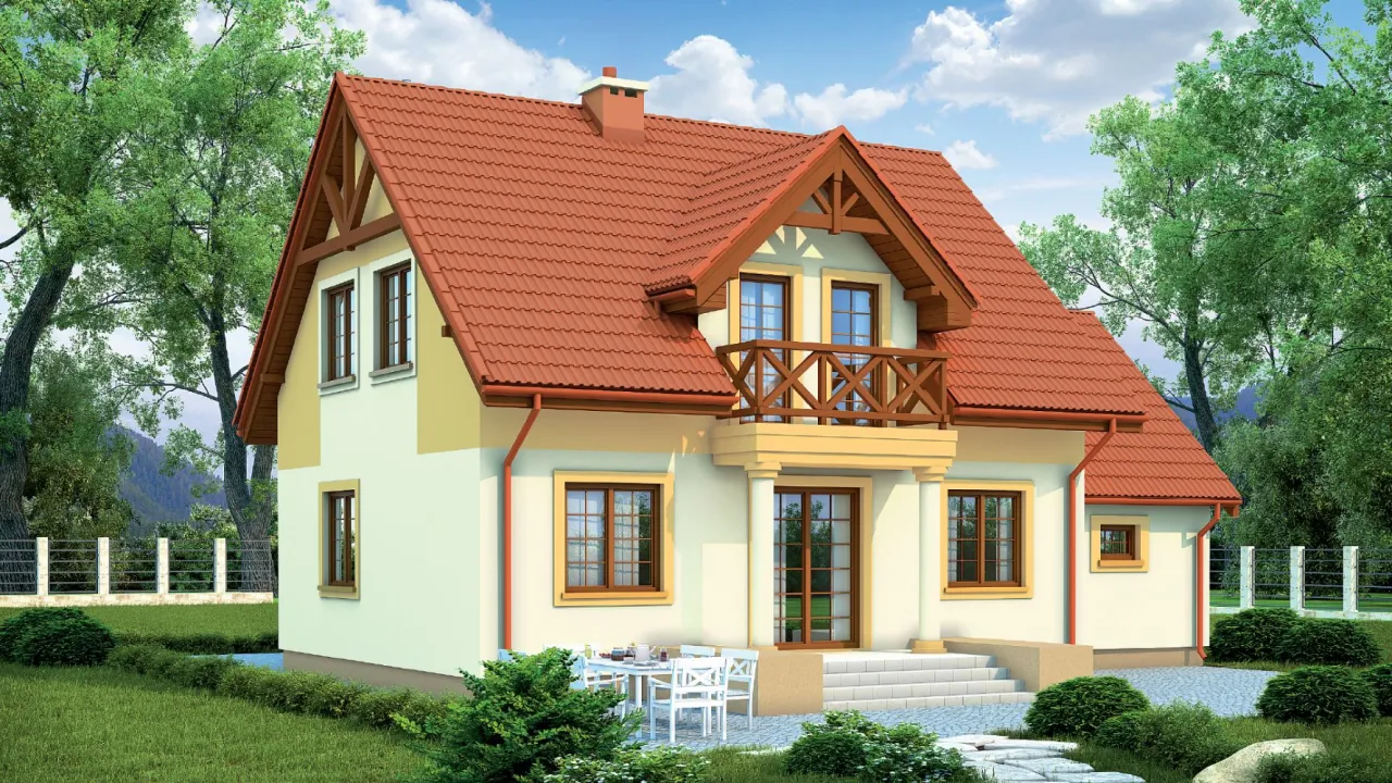 Zdjęcie Jaka elewacja do kasztanowego dachu: 5 sprawdzonych kompozycji kolorów