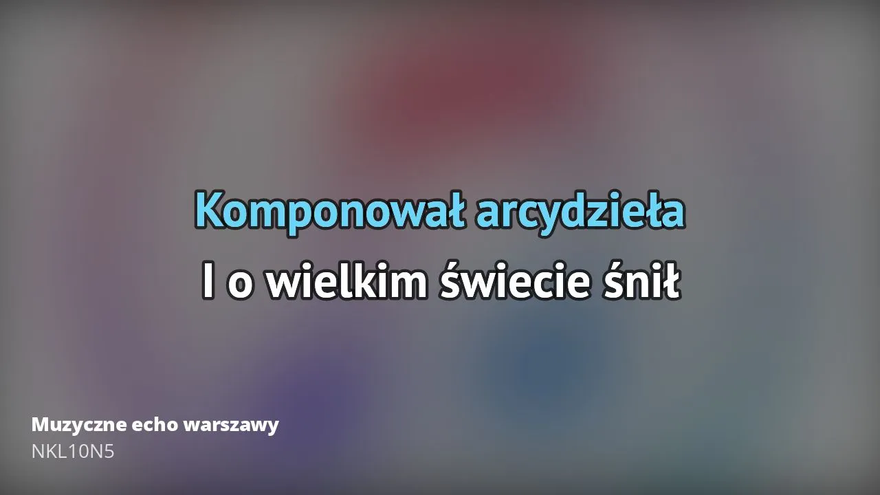 Zdjęcie Muzyczne Echo Warszawy: Historia i Znaczenie Kultowej Piosenki