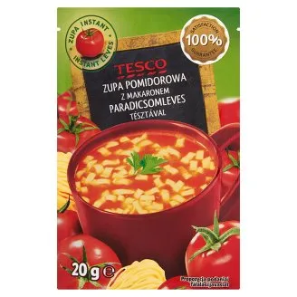 Zdjęcie Ile kalorii ma zupa pomidorowa z makaronem? Poznaj fakty!