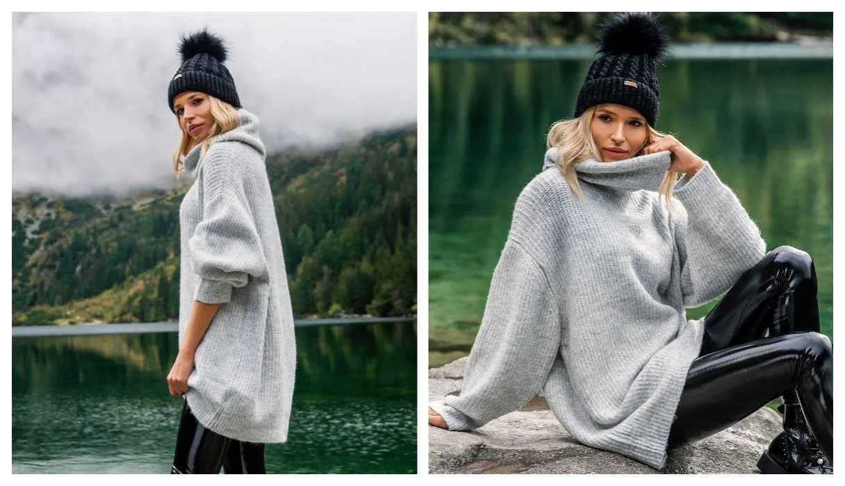 Zdjęcie Jak nosić sweter oversize, aby wyglądać modnie i stylowo?