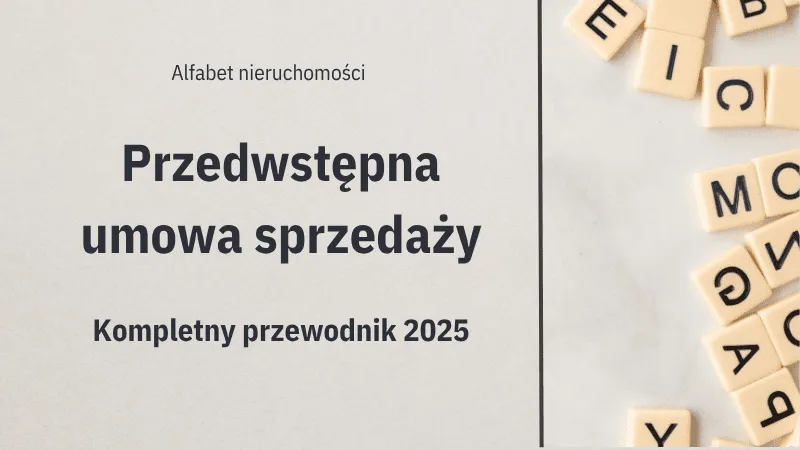 Zdjęcie Jakie dokumenty do umowy przedwstępnej sprzedaży mieszkania - uniknij błędów