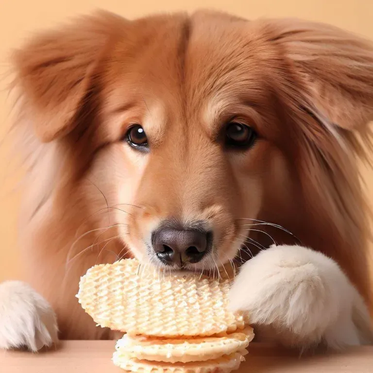 Zdjęcie Czy pies może jeść wafle ryżowe? Sprawdź, co musisz wiedzieć