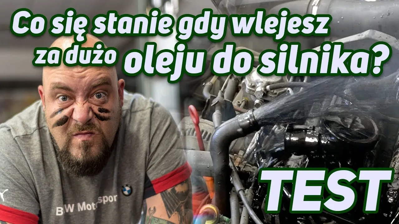 Zdjęcie Za dużo oleju w silniku: 5 groźnych objawów, które musisz znać