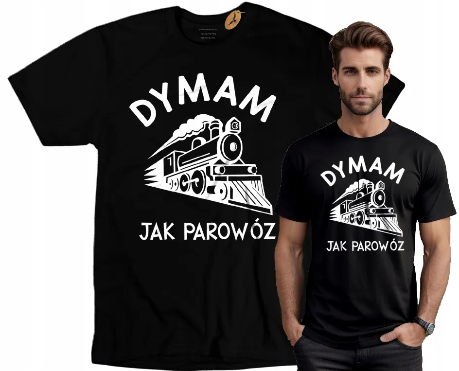 Zdjęcie Śmieszna bluza dymam jak parowoz - idealny prezent na każdą okazję