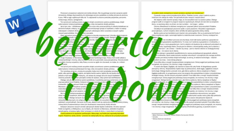Zdjęcie Jak przenieść literę do następnego wiersza w Word bez problemów?