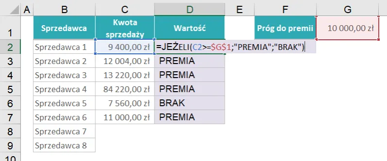 Zdjęcie Funkcja JEŻELI w Excelu: Prosty sposób na analizę danych
