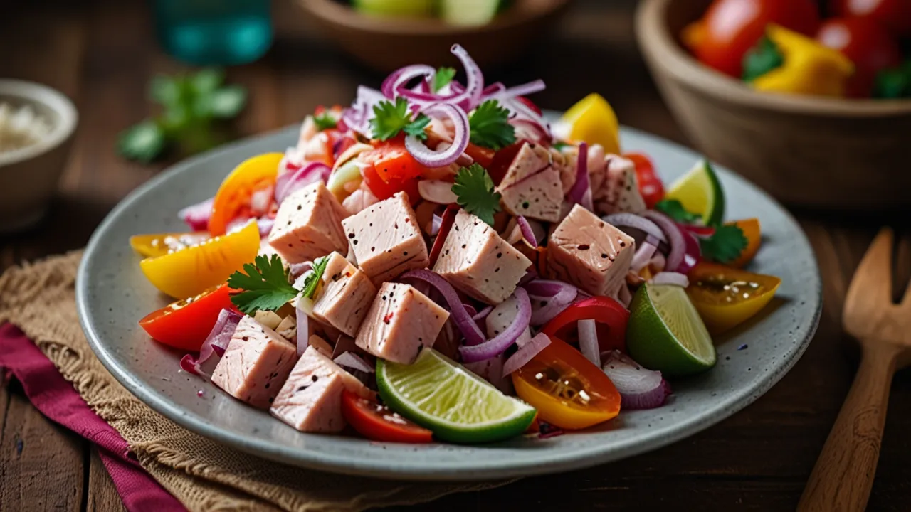 Zdjęcie Ceviche z tuńczyka: Jak wprowadzić egzotyczne smaki do kuchni?