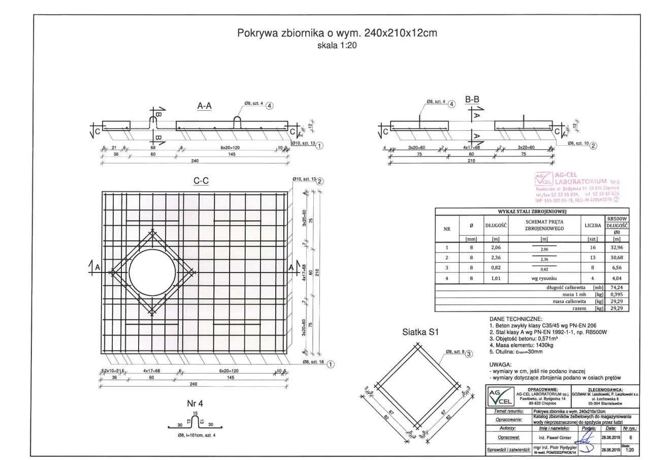 Zdjęcie Płyty betonowe na szambo: rodzaje, ceny i parametry techniczne