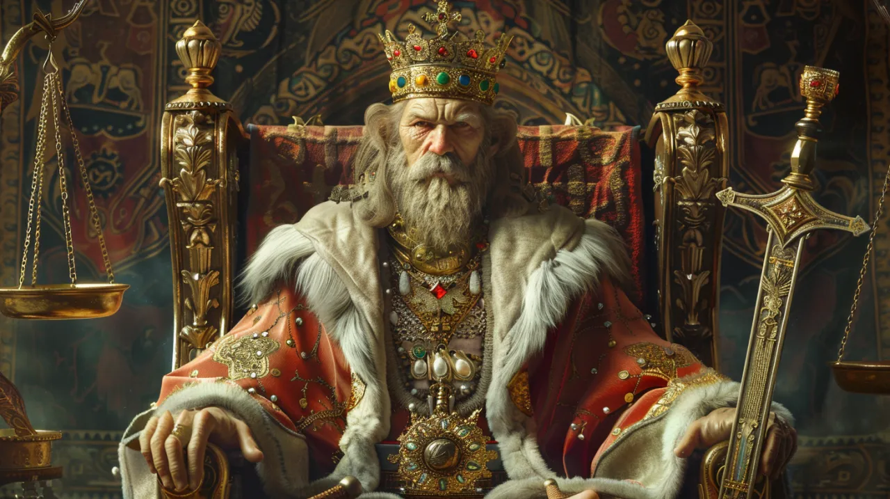 Zdjęcie Król Mieczy - symbolika i znaczenie karty tarota Króla Mieczy