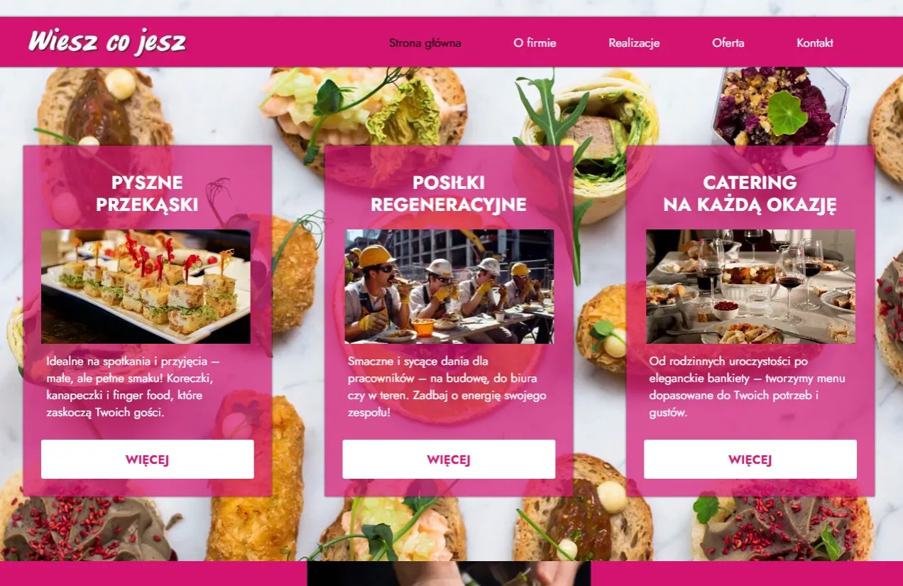 Zdjęcie Catering dla dzieci od Wiesz Co Jesz – zdrowe posiłki, które pokochają