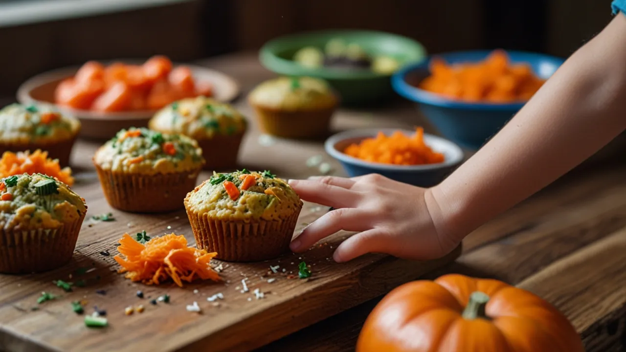 Zdjęcie Warzywne muffinki dla dzieci: Pyszny przepis na zdrowe muffinki
