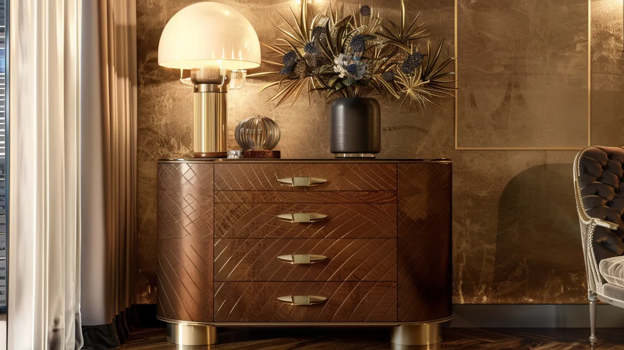 Zdjęcie Komoda w stylu art deco - piękny design inspirowany przeszłością