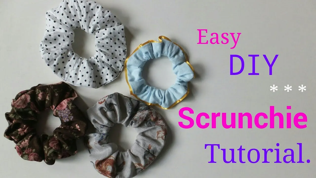 Zdjęcie Jak łatwo zrobić scrunchie DIY i zaoszczędzić na akcesoriach