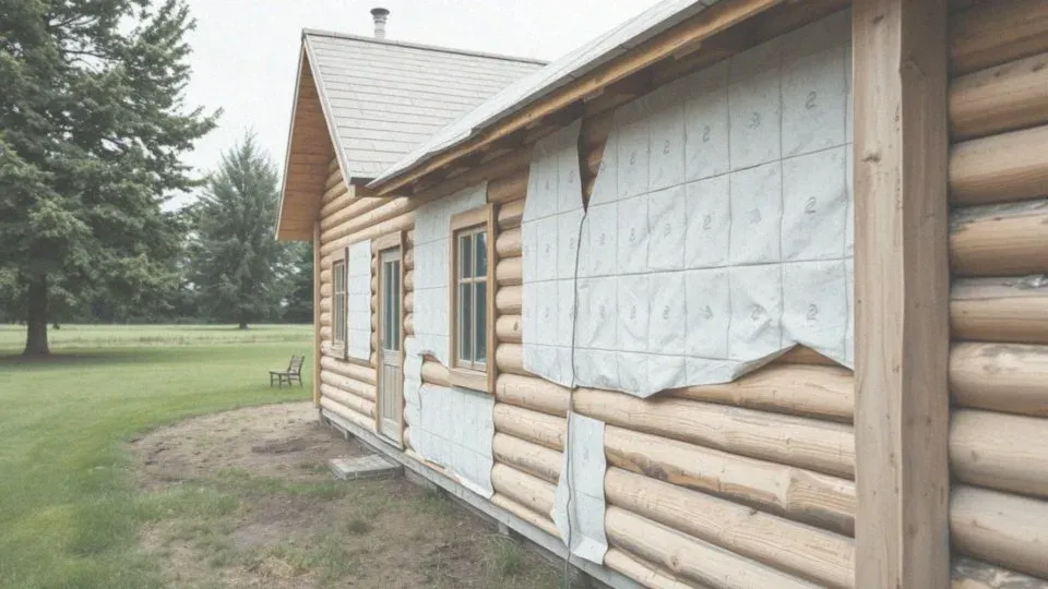 Zdjęcie Ocieplenie domu drewnianego styropianem: Czy to bezpieczne?