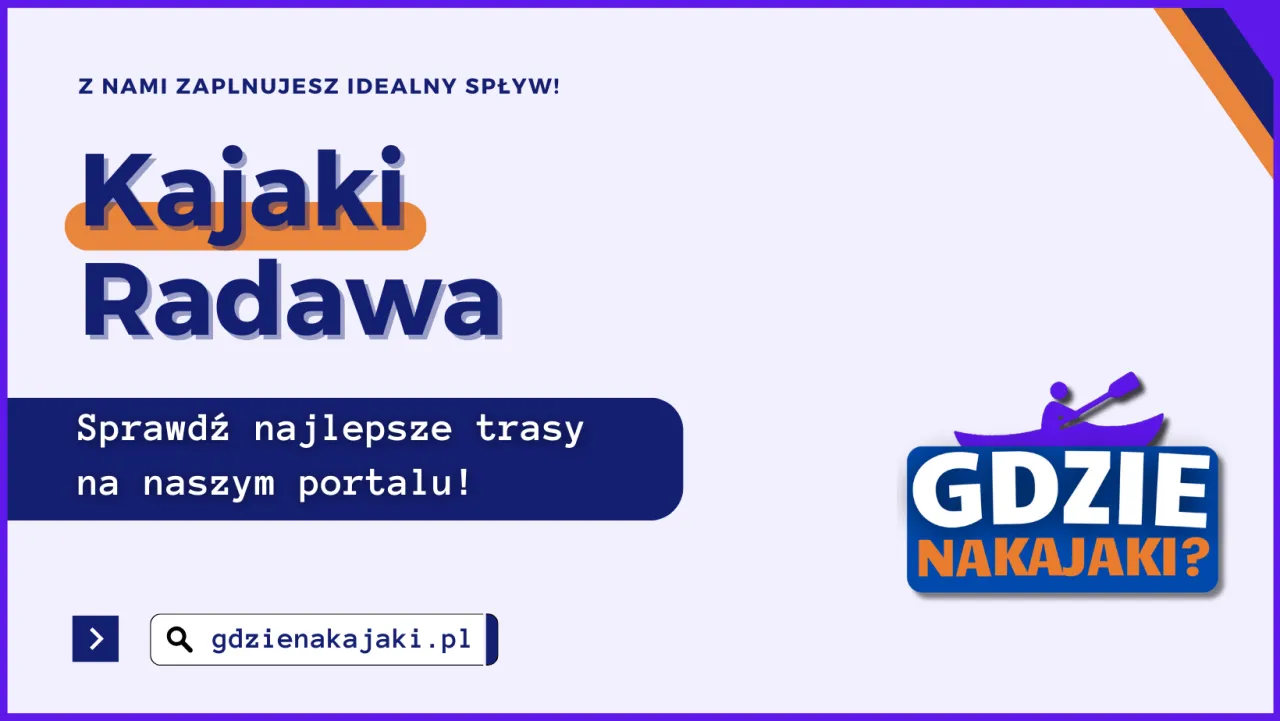 Zdjęcie Spływ kajakowy Radawa – najlepsze trasy, ceny i porady dla każdego