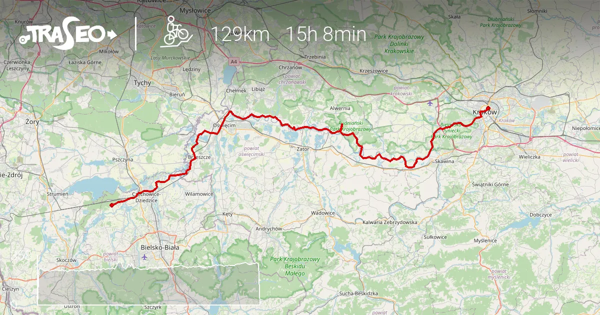 Zdjęcie Wiślana trasa rowerowa Kraków – odkryj piękno na dwóch kółkach
